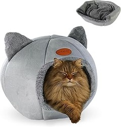 Guía para Colocar y Fomentar el Uso de una Cama Cueva para Gatos