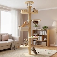 Mejores Árboles para Gatos hasta el Techo: Comparativa de Marcas