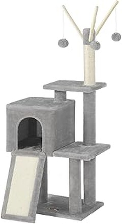 ** ¿Cuál es el mejor material para árboles de gatos pequeños?