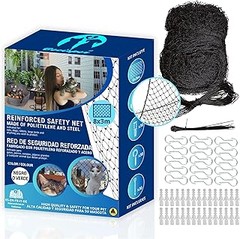 Cómo cuidar y mantener las redes de protección para gatos en balcones