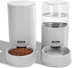 Reseñas de usuarios sobre packs de comedero y bebedero para mascotas