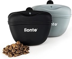 Elementos esenciales en una bolsa porta premios para el adiestramiento de perros