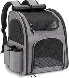 Pros y contras de las mochilas transportín para gatos