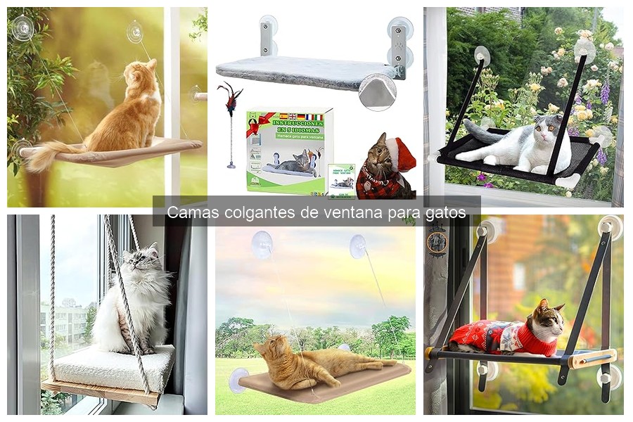 Alternativas a camas colgantes para gatos: cómodas opciones