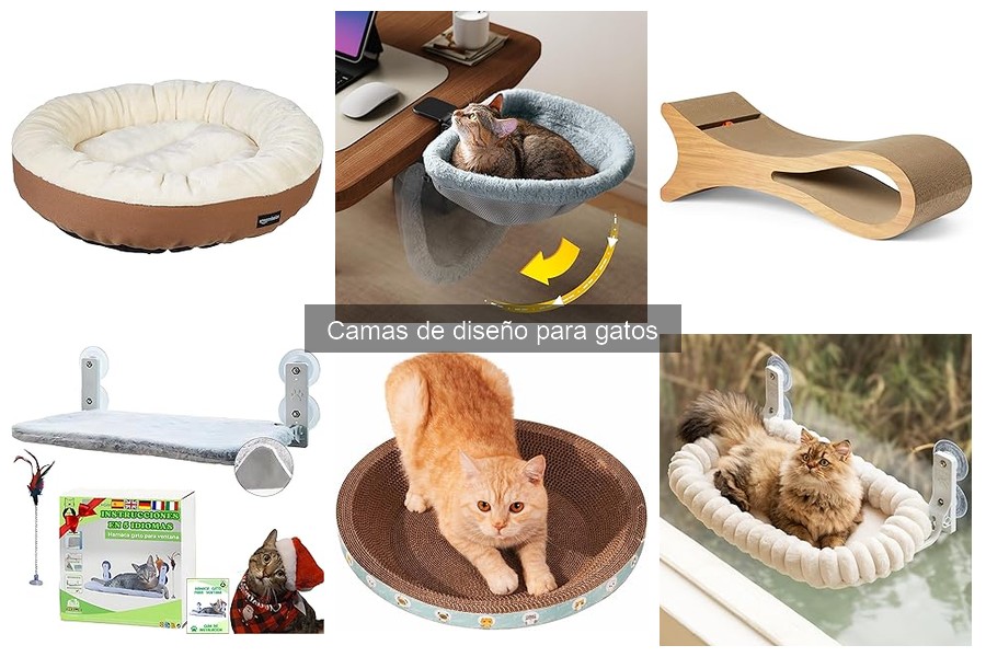Alternativas a camas de diseño para gatos: opciones funcionales