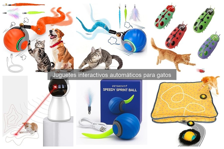 Alternativas a juguetes automáticos para gatos: opciones efectivas