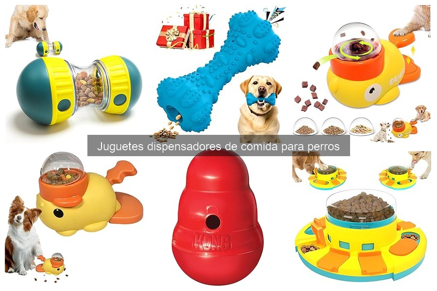 Alternativas a juguetes dispensadores de comida para perros