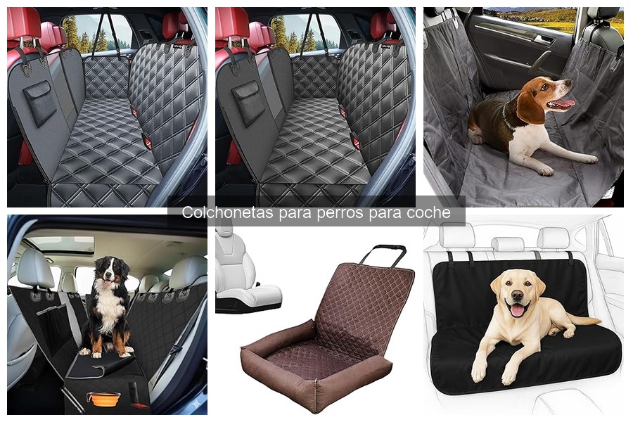 Alternativas a las colchonetas para perros en el coche