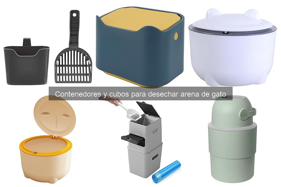 Alternativas a los contenedores de arena para gatos