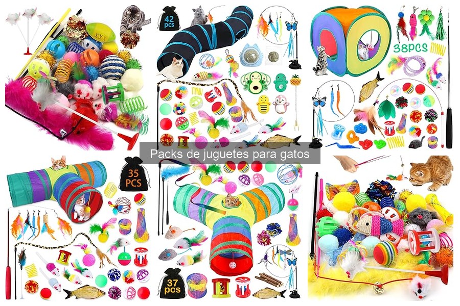 Alternativas a los Packs de Juguetes para Gatos