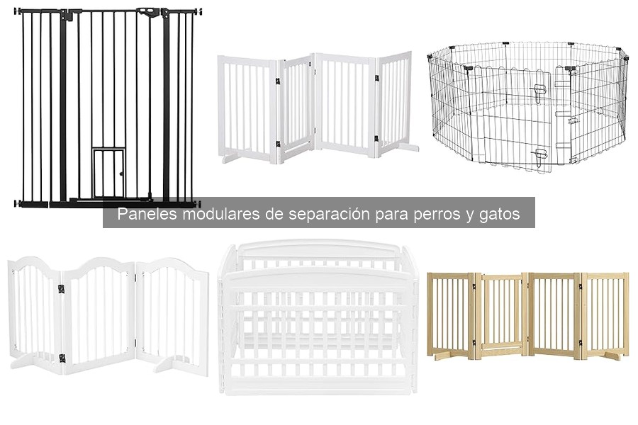 Alternativas a los paneles modulares para perros y gatos