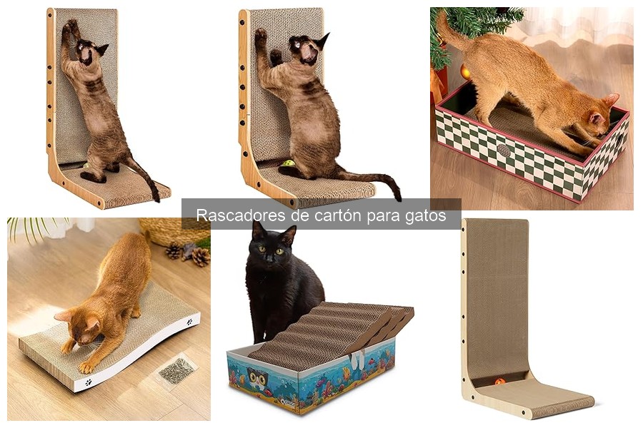 Alternativas a los rascadores de cartón para gatos