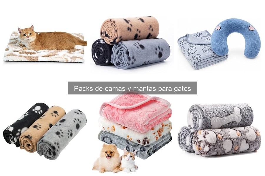 Alternativas a Packs de Camas y Mantas para Gatos