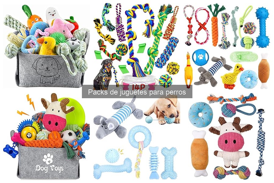Alternativas a Packs de Juguetes para Perros: Personaliza la Diversión