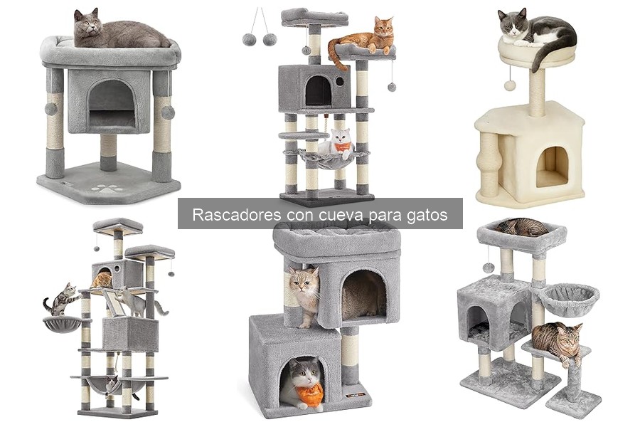 Alternativas a rascadores con cueva para gatos: opciones útiles