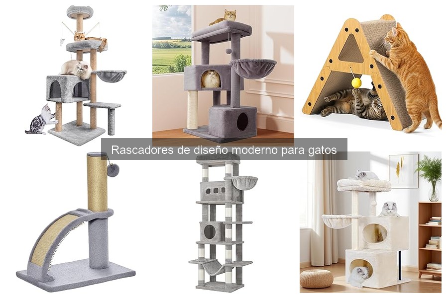 Alternativas a Rascadores de Diseño Moderno para Gatos