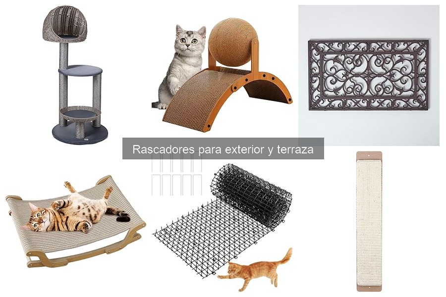 Alternativas a rascadores exteriores para gatos en espacios reducidos