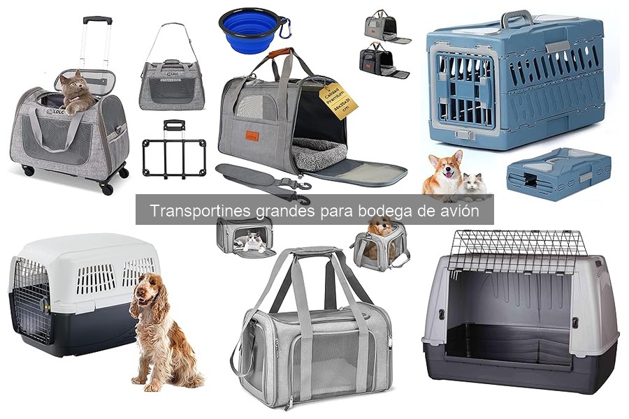 Alternativas a transportines grandes para viajar con mascotas