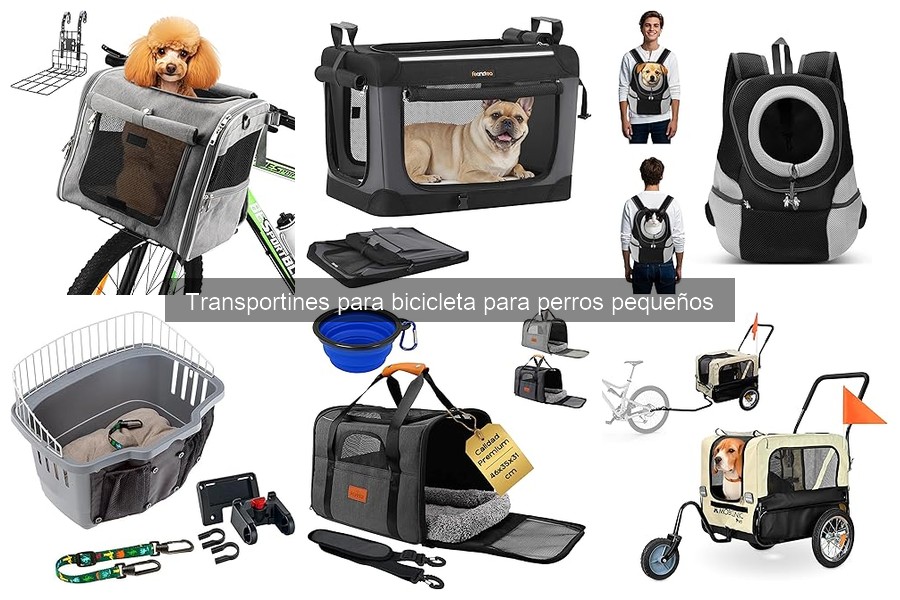 Alternativas a transportines para bicicleta de perros pequeños