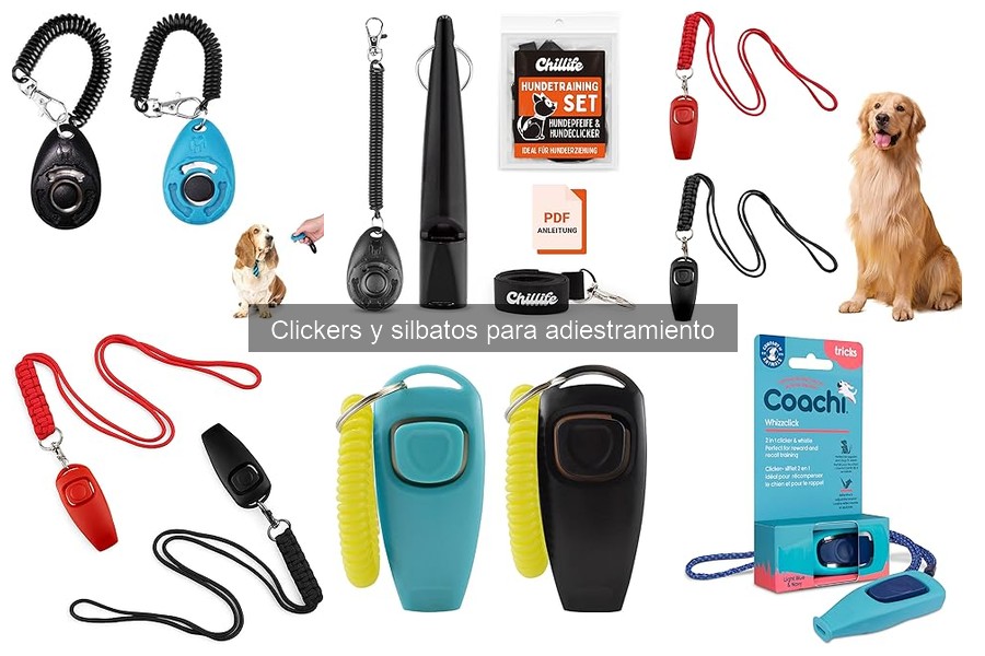 Alternativas al uso de clickers en el adiestramiento canino