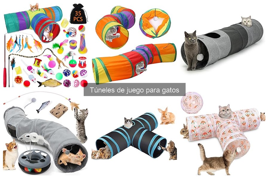 Alternativas divertidas a los túneles de juego para gatos