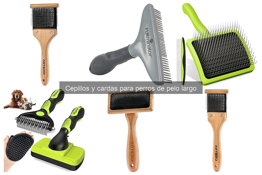 Alternativas efectivos a cepillos para perros de pelo largo