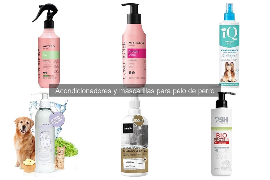 Alternativas naturales a acondicionadores para perros