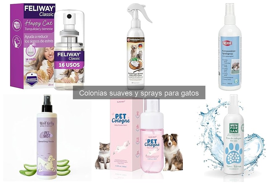 Alternativas naturales a colonias suaves para gatos