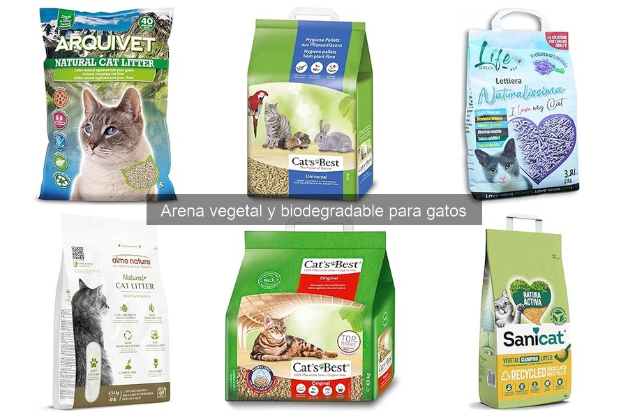 Arena Vegetal y Biodegradable para Gatos: ¿Qué es y Cómo Funciona?