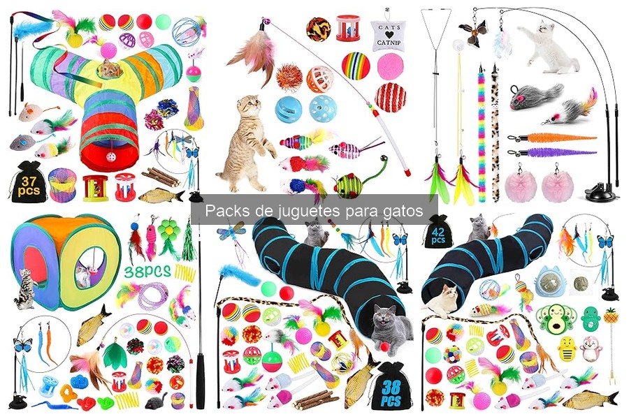 Beneficios de Comprar Packs de Juguetes para Gatos
