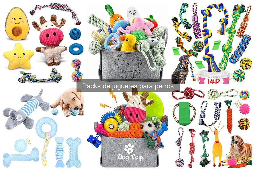 Beneficios de Comprar Packs de Juguetes para Perros