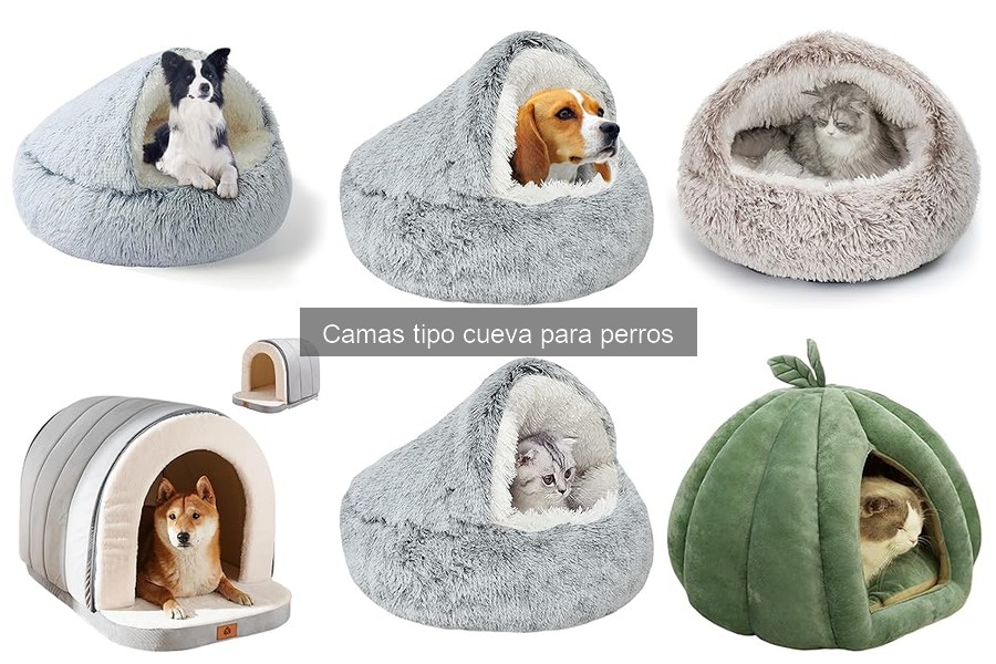 Beneficios de las camas tipo cueva para perros nerviosos