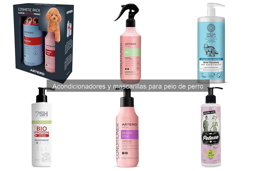 Beneficios de los Acondicionadores y Mascarillas para Perros