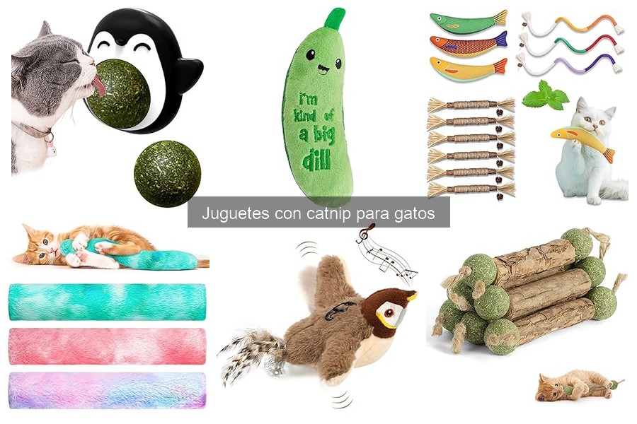 Beneficios de los juguetes con catnip para gatos