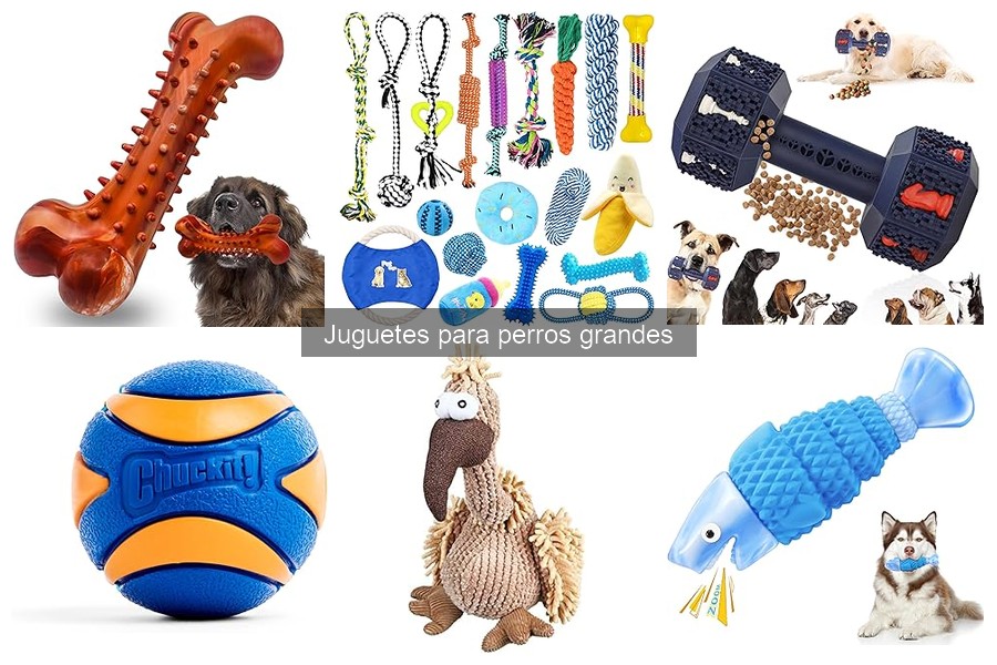 Beneficios de los juguetes de cuerda para perros grandes