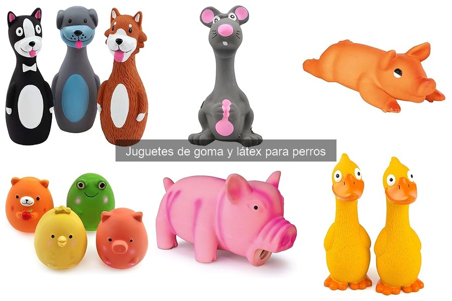 Beneficios de los juguetes de goma para perros