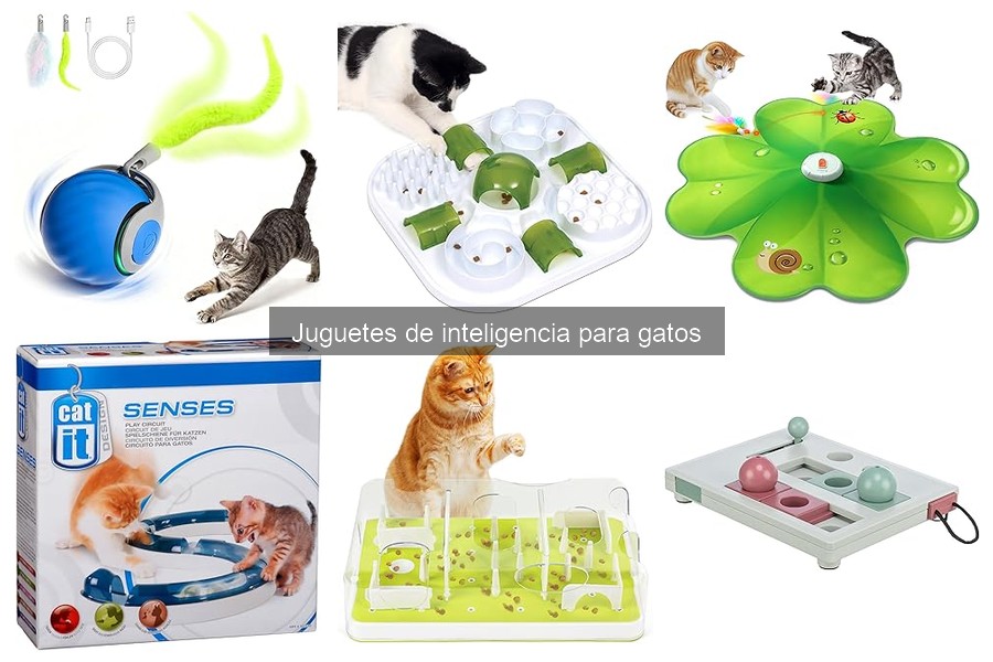 Beneficios de los juguetes de inteligencia para gatos