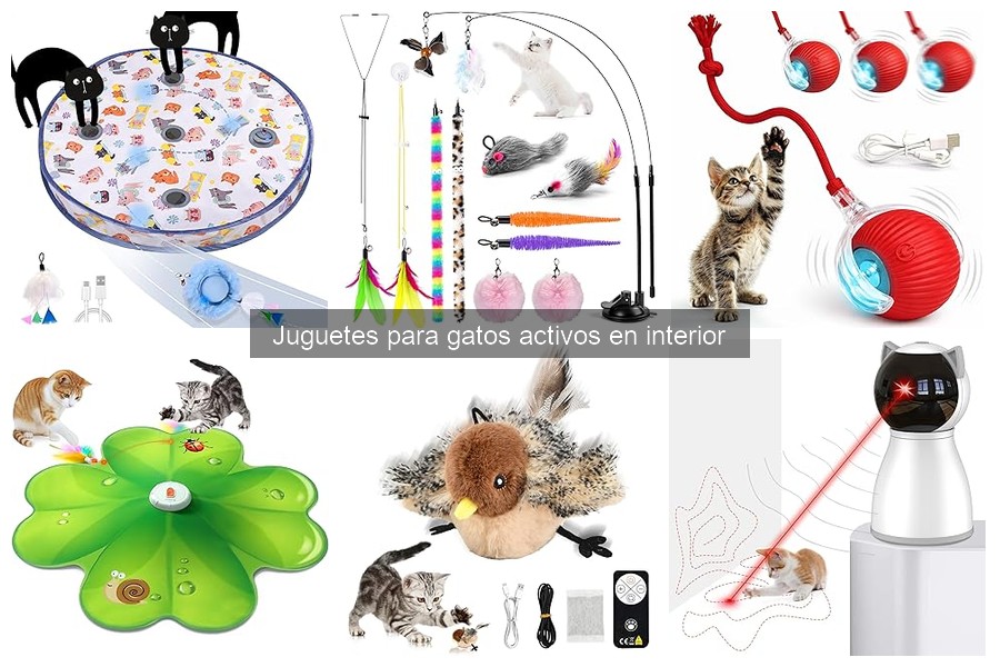 Beneficios de los juguetes interactivos para gatos activos