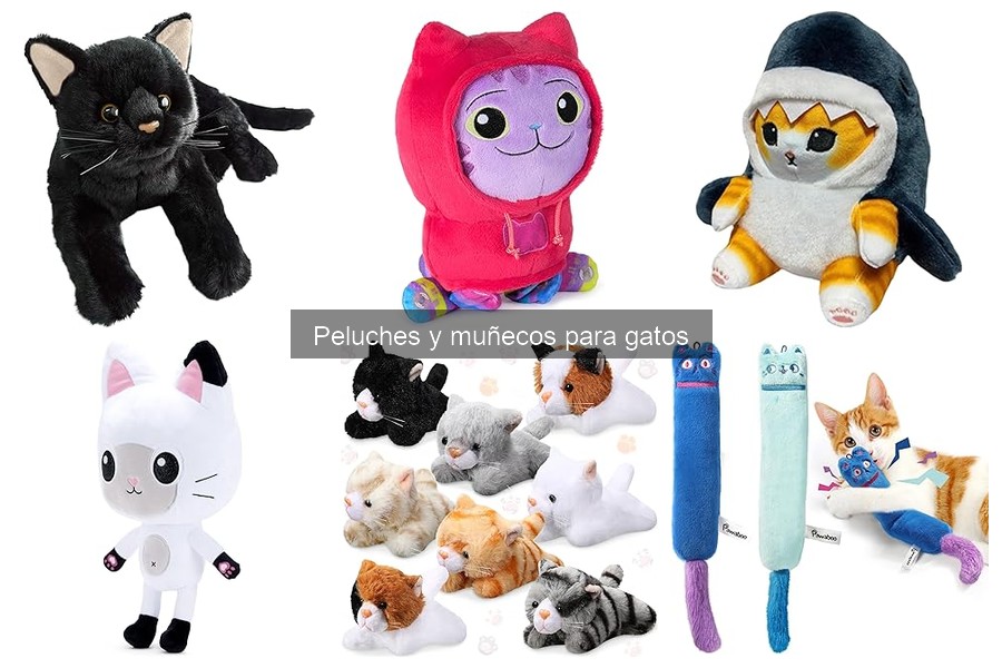 Beneficios de los peluches para gatos: juego y bienestar