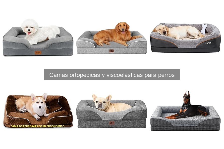 Camas Ortopédicas y Viscoelásticas para Perros: Beneficios y Características