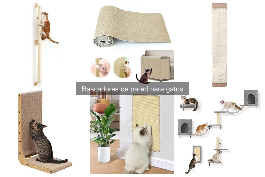 Características de los mejores rascadores de pared para gatos