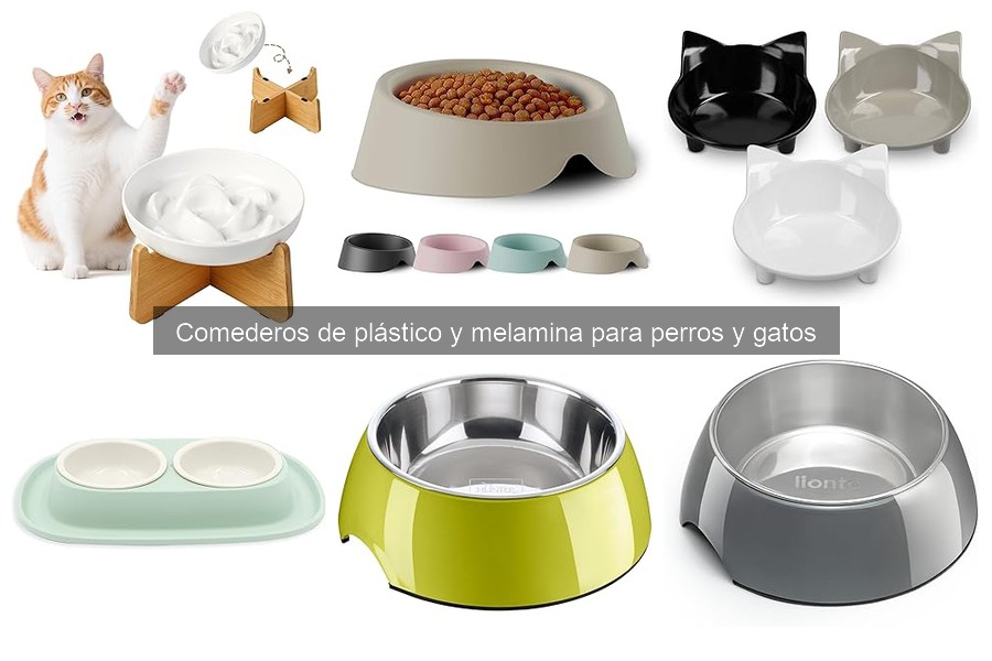 Comederos de plástico y melamina a buen precio online