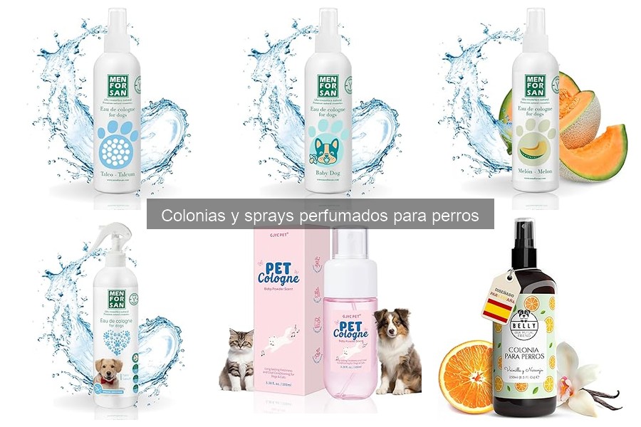 Cómo aplicar colonia o spray perfumado en perros