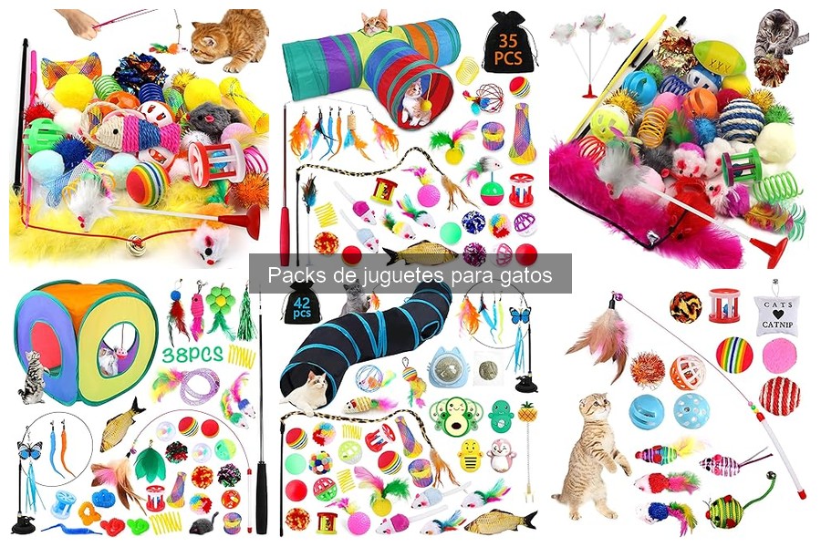Cómo crear un pack de juguetes personalizado para gatos