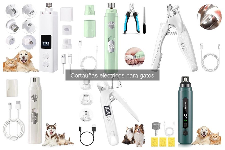 Cómo elegir el mejor cortaúñas eléctrico para gatos