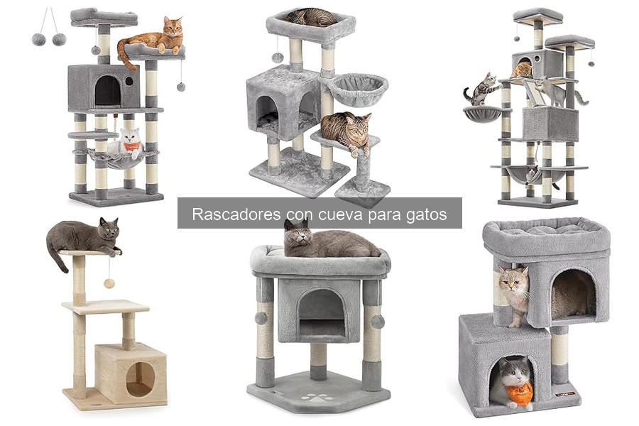 Cómo elegir el mejor rascador con cueva para tu gato