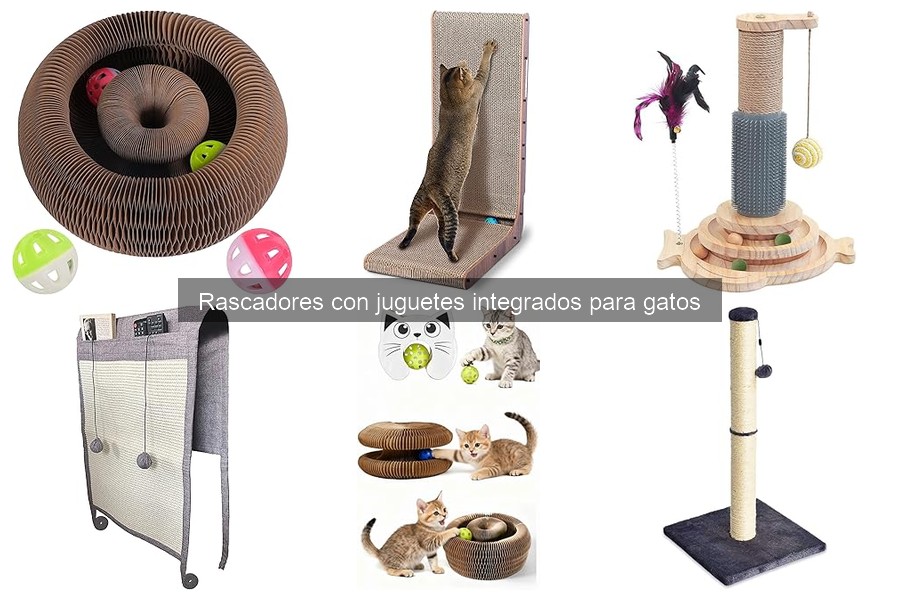 Cómo Elegir el Mejor Rascador con Juguetes para Gatos