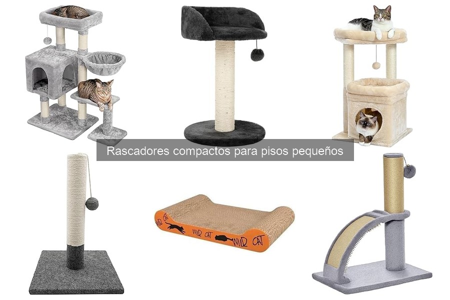 Cómo elegir el rascador compacto ideal para espacios pequeños