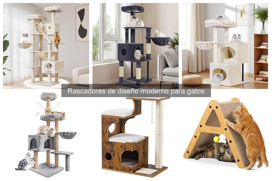 Cómo Instalar Rascadores de Diseño Moderno para Gatos