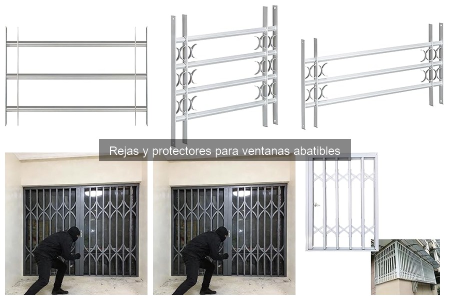 Cómo instalar rejas y protectores para ventanas abatibles